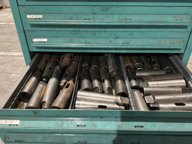 Lista industriële metalen ladekast - afbeelding 3 van  18