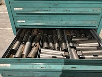 Lista industriële metalen ladekast - afbeelding 3 van  18