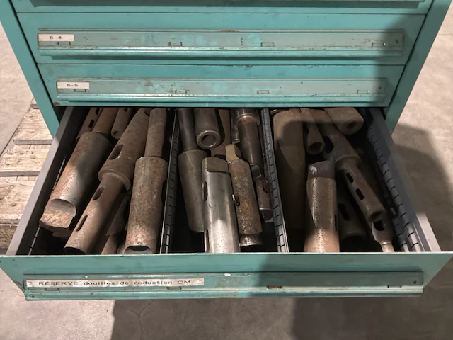 Lista industriële metalen ladekast - afbeelding 9 van  18