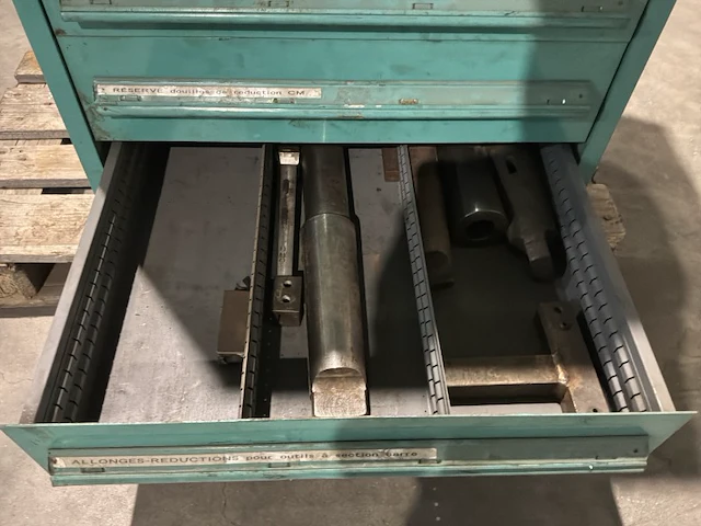 Lista industriële metalen ladekast - afbeelding 10 van  18