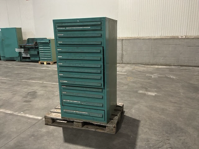 Lista industriële metalen ladekast - afbeelding 1 van  18