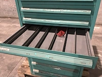 Lista industriële metalen ladekast - afbeelding 3 van  16
