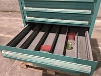 Lista industriële metalen ladekast - afbeelding 4 van  16