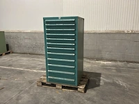 Lista industriële metalen ladekast