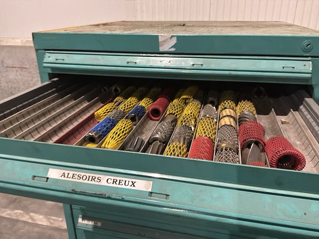Lista industriële metalen ladekast - afbeelding 13 van  16