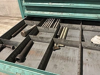 Lista industriële metalen ladekast - afbeelding 3 van  18