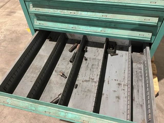 Lista industriële metalen ladekast - afbeelding 8 van  18