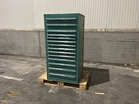 Lista industriële metalen ladekast