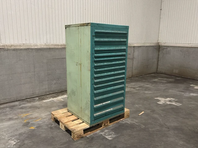 Lista industriële metalen ladekast - afbeelding 11 van  18