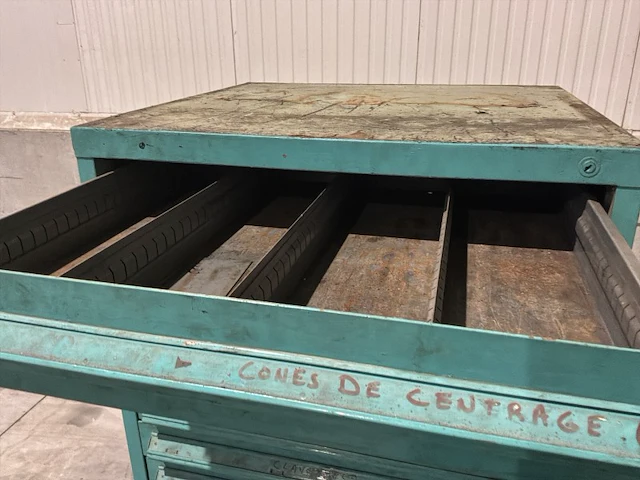 Lista industriële metalen ladekast - afbeelding 14 van  18