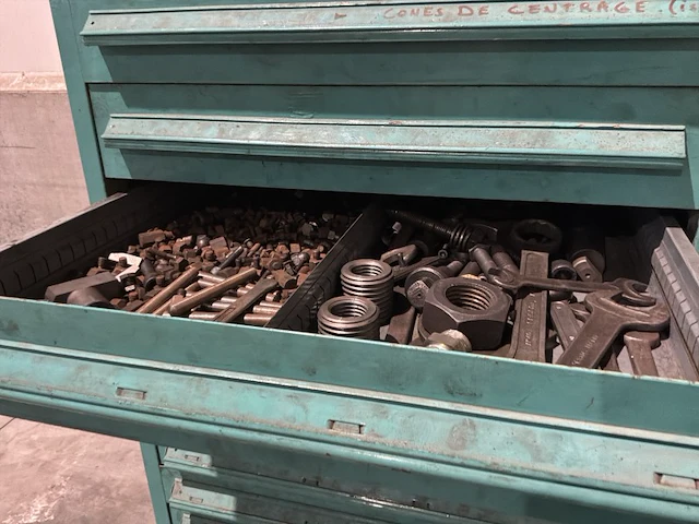 Lista industriële metalen ladekast - afbeelding 16 van  18
