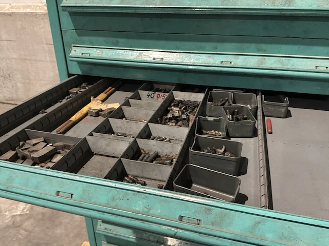 Lista industriële metalen ladekast - afbeelding 17 van  18