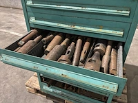 Lista industriële metalen ladekast - afbeelding 3 van  14