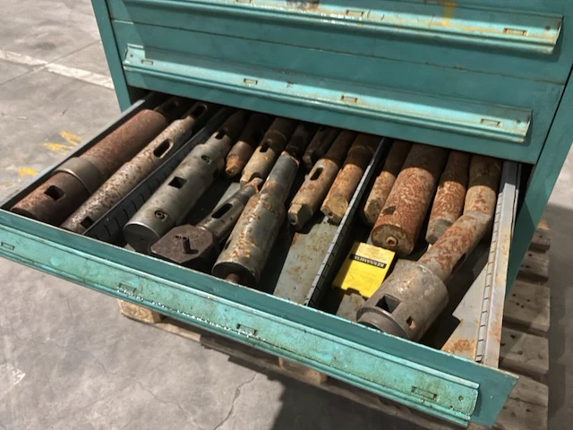 Lista industriële metalen ladekast - afbeelding 4 van  14