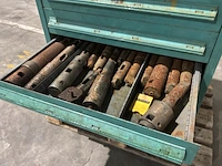 Lista industriële metalen ladekast - afbeelding 4 van  14