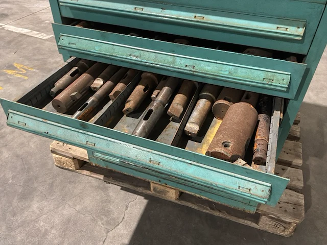 Lista industriële metalen ladekast - afbeelding 5 van  14