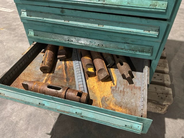 Lista industriële metalen ladekast - afbeelding 6 van  14