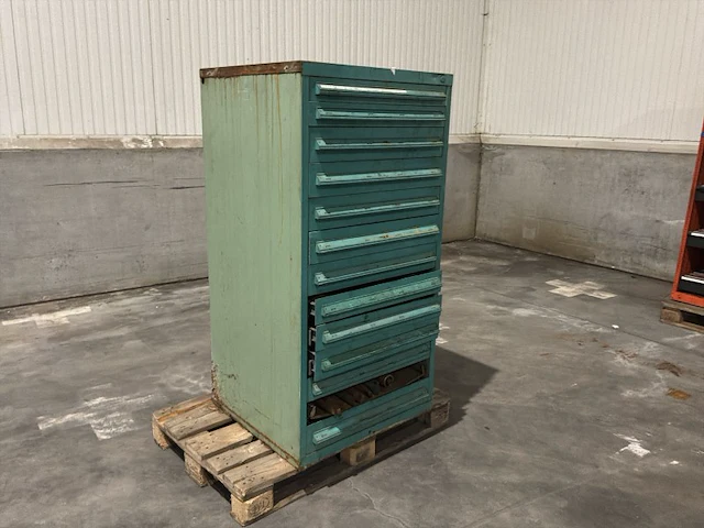 Lista industriële metalen ladekast - afbeelding 7 van  14