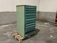 Lista industriële metalen ladekast - afbeelding 7 van  14