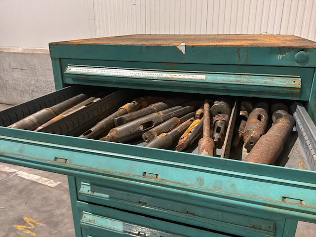 Lista industriële metalen ladekast - afbeelding 11 van  14