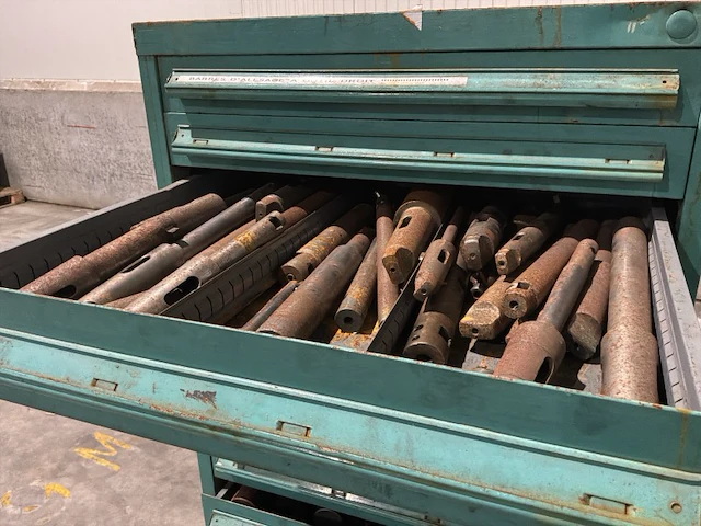 Lista industriële metalen ladekast - afbeelding 12 van  14