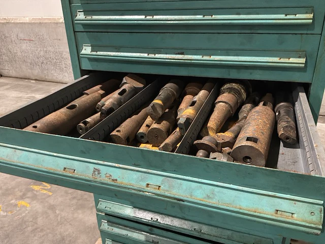 Lista industriële metalen ladekast - afbeelding 13 van  14
