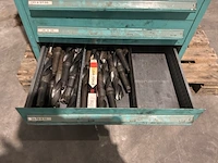 Lista industriële metalen ladekast - afbeelding 4 van  12