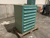 Lista industriële metalen ladekast - afbeelding 5 van  12
