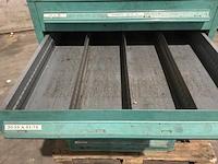 Lista industriële metalen ladekast - afbeelding 9 van  12