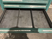 Lista industriële metalen ladekast - afbeelding 2 van  16