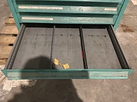 Lista industriële metalen ladekast - afbeelding 6 van  16