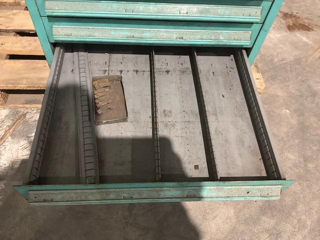 Lista industriële metalen ladekast - afbeelding 8 van  16