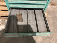 Lista industriële metalen ladekast - afbeelding 8 van  16
