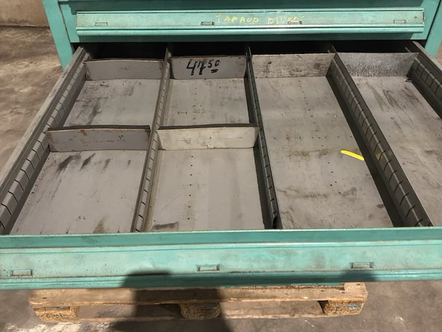 Lista industriële metalen ladekast - afbeelding 14 van  16