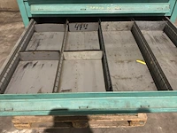 Lista industriële metalen ladekast - afbeelding 14 van  16