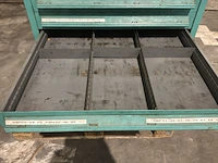 Lista industriële metalen ladekast - afbeelding 16 van  16