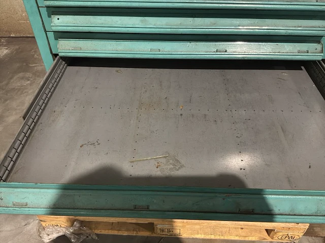 Lista industriële metalen ladekast - afbeelding 2 van  18