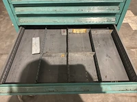 Lista industriële metalen ladekast - afbeelding 5 van  18