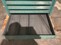Lista industriële metalen ladekast - afbeelding 7 van  18