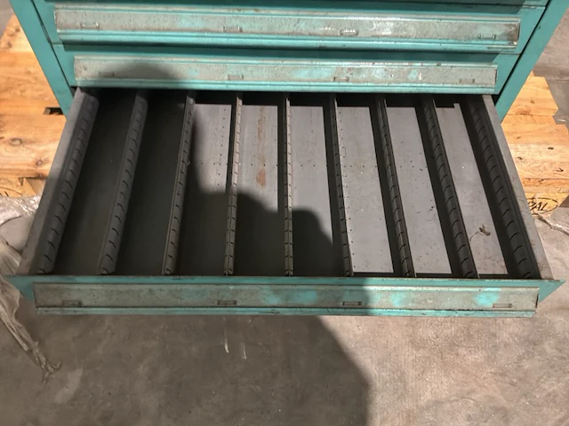Lista industriële metalen ladekast - afbeelding 10 van  18
