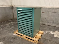 Lista industriële metalen ladekast