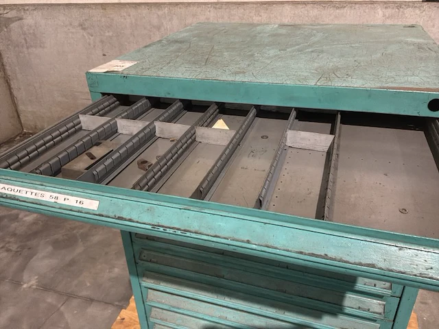 Lista industriële metalen ladekast - afbeelding 14 van  18