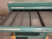 Lista industriële metalen ladekast - afbeelding 15 van  18