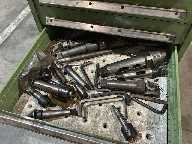 Lista industriële metalen ladekast - afbeelding 4 van  13