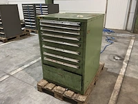 Lista industriële metalen ladekast
