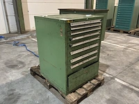 Lista industriële metalen ladekast - afbeelding 6 van  13