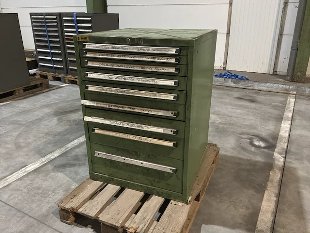 Lista industriële metalen ladekast - afbeelding 1 van  13