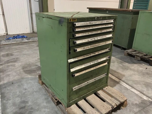 Lista industriële metalen ladekast - afbeelding 6 van  13