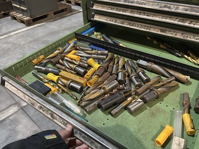 Lista industriële metalen ladekast - afbeelding 12 van  13
