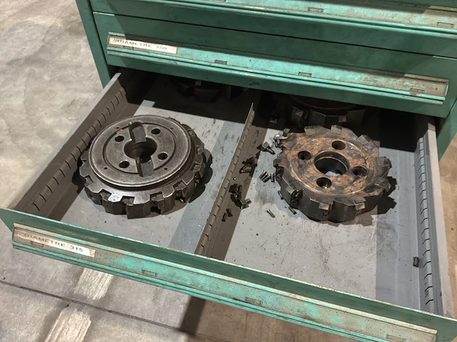 Lista industriële metalen ladekast - afbeelding 2 van  12